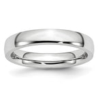 Chisel Cobalt Polished 4mm Half Round Band