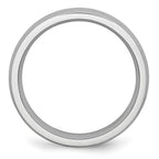 Chisel Cobalt Polished 5mm Half Round Band