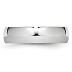 Chisel Cobalt Polished 6mm Half Round Band