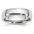 Chisel Cobalt Polished 6mm Half Round Band