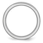 Chisel Cobalt Satin 4mm Half Round Band