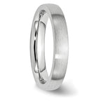 Chisel Cobalt Satin 4mm Half Round Band