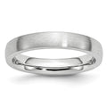 Chisel Cobalt Satin 4mm Half Round Band
