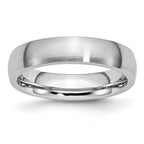Chisel Cobalt Satin 5mm Half Round Band