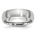 Chisel Cobalt Satin 6mm Half Round Band