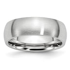 Chisel Cobalt Satin 7mm Half Round Band