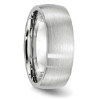 Chisel Cobalt Satin 8mm Half Round Band