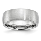 Chisel Cobalt Satin 8mm Half Round Band