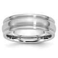 Chisel Cobalt Satin 7mm Rounded Edge Band