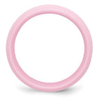 Chisel Ceramic Pink 8mm Polished Band