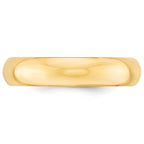 10k Yellow Gold 5mm Standard Weight Comfort Fit Wedding Band