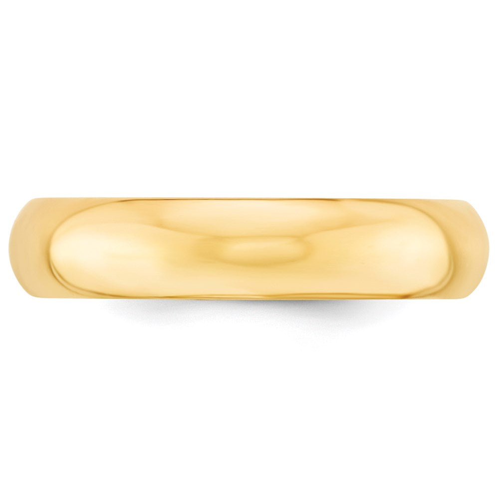 10k Yellow Gold 5mm Standard Weight Comfort Fit Wedding Band