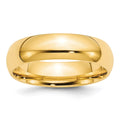 GP Sterling Silver 6mm Comfort Fit Band