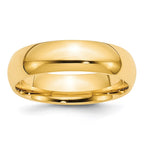 GP Sterling Silver 6mm Comfort Fit Band