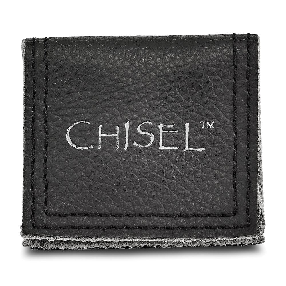 Stainless Steel Polished w/ Preciosa Crystal Circle Ring