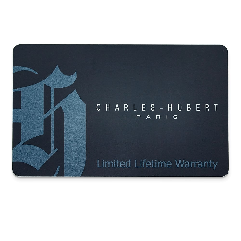 Charles Hubert Gold-finish White Dial Pin Nurse Watch