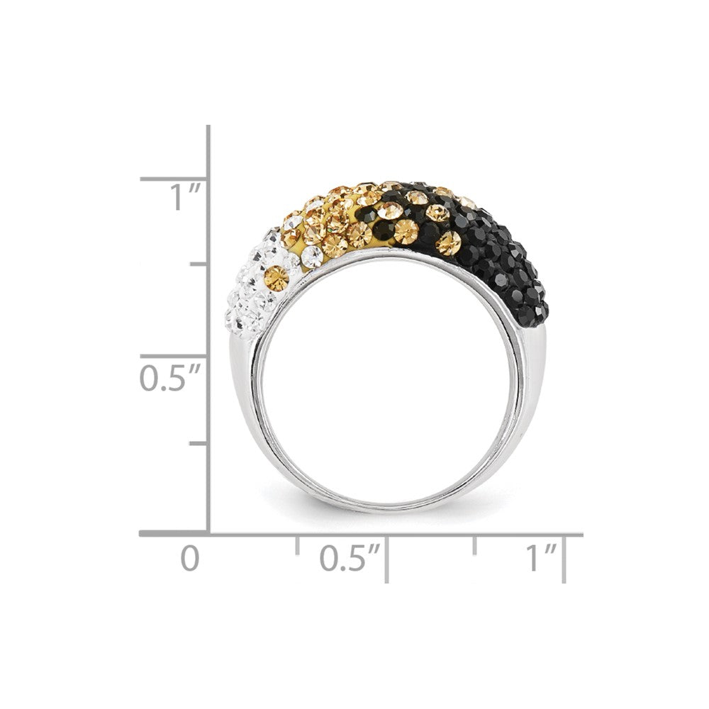 Sterling Silver Crystal Ring