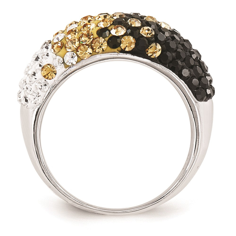 Sterling Silver Crystal Ring