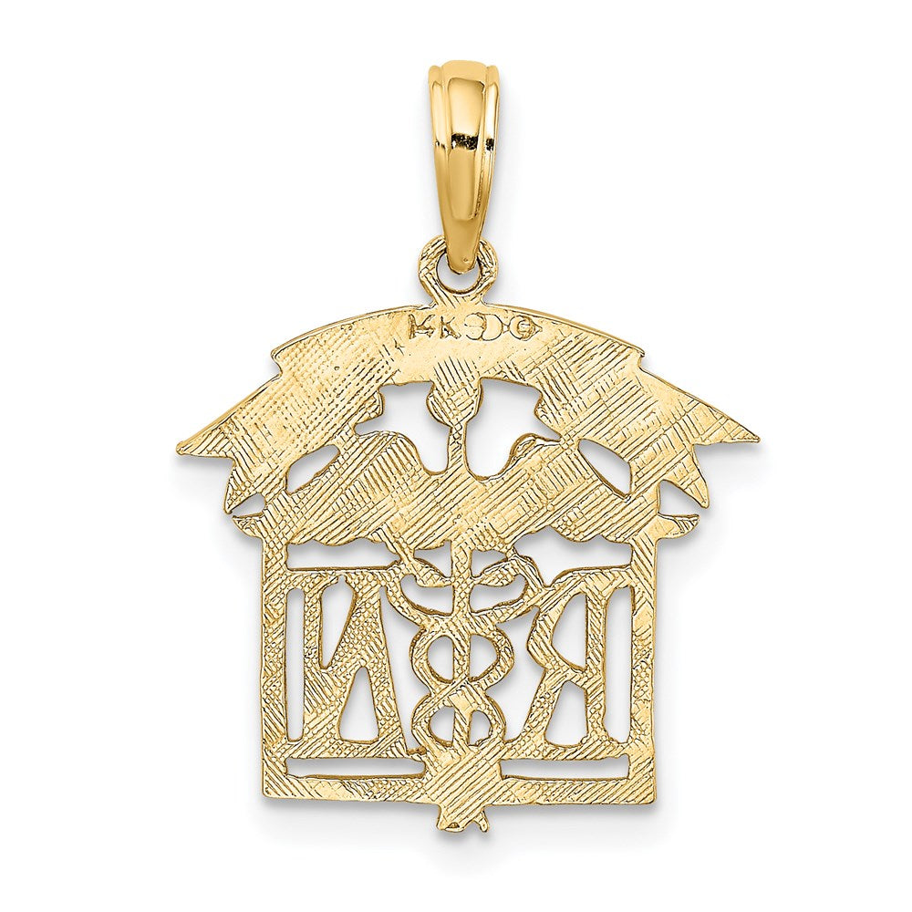 14k RN Registered NURSE Charm