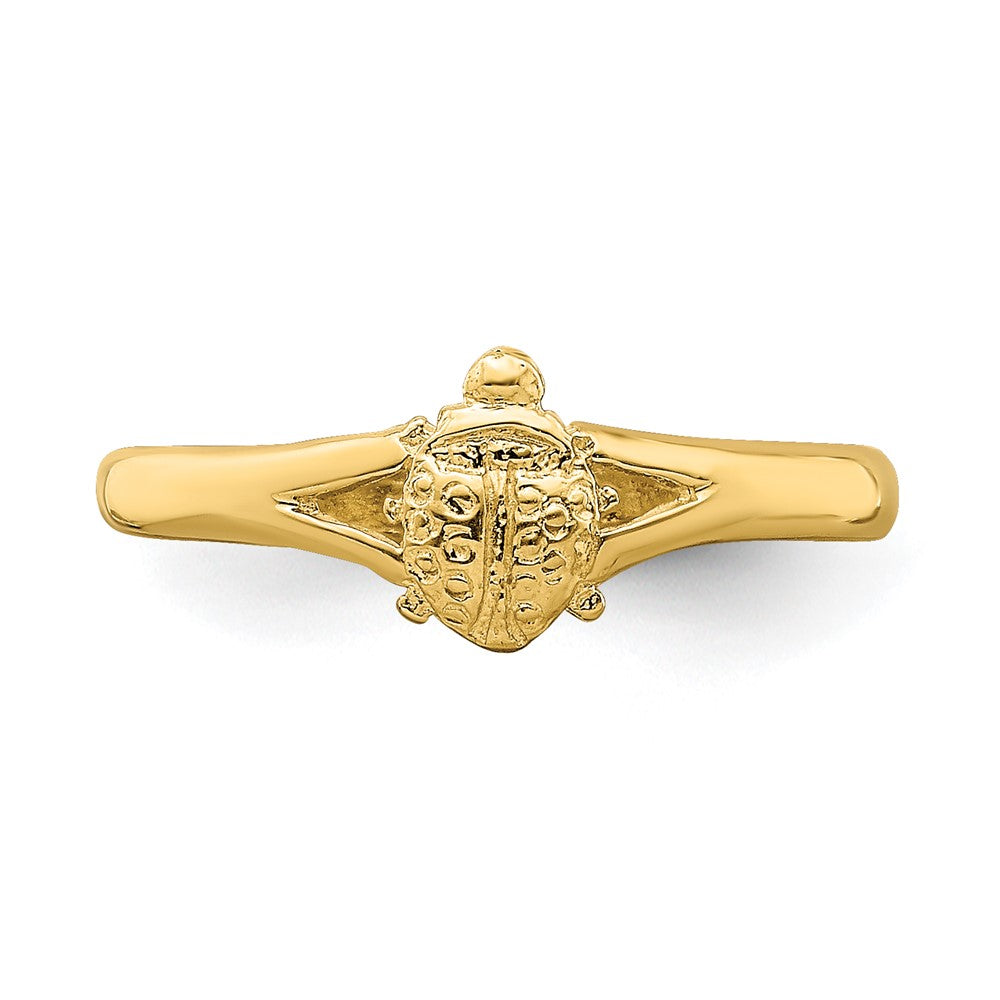 14k Ladybug Baby / Childs Ring