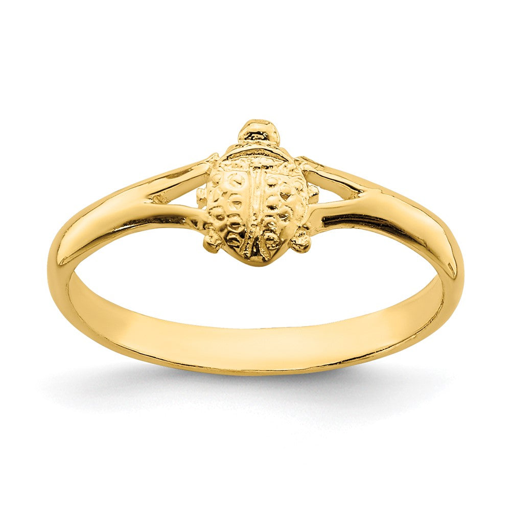 14k Ladybug Baby / Childs Ring