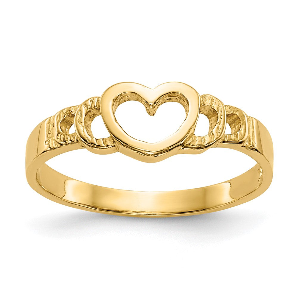 14k Heart Baby / Childs Ring