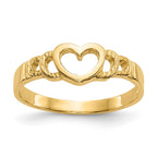 14k Heart Baby / Childs Ring
