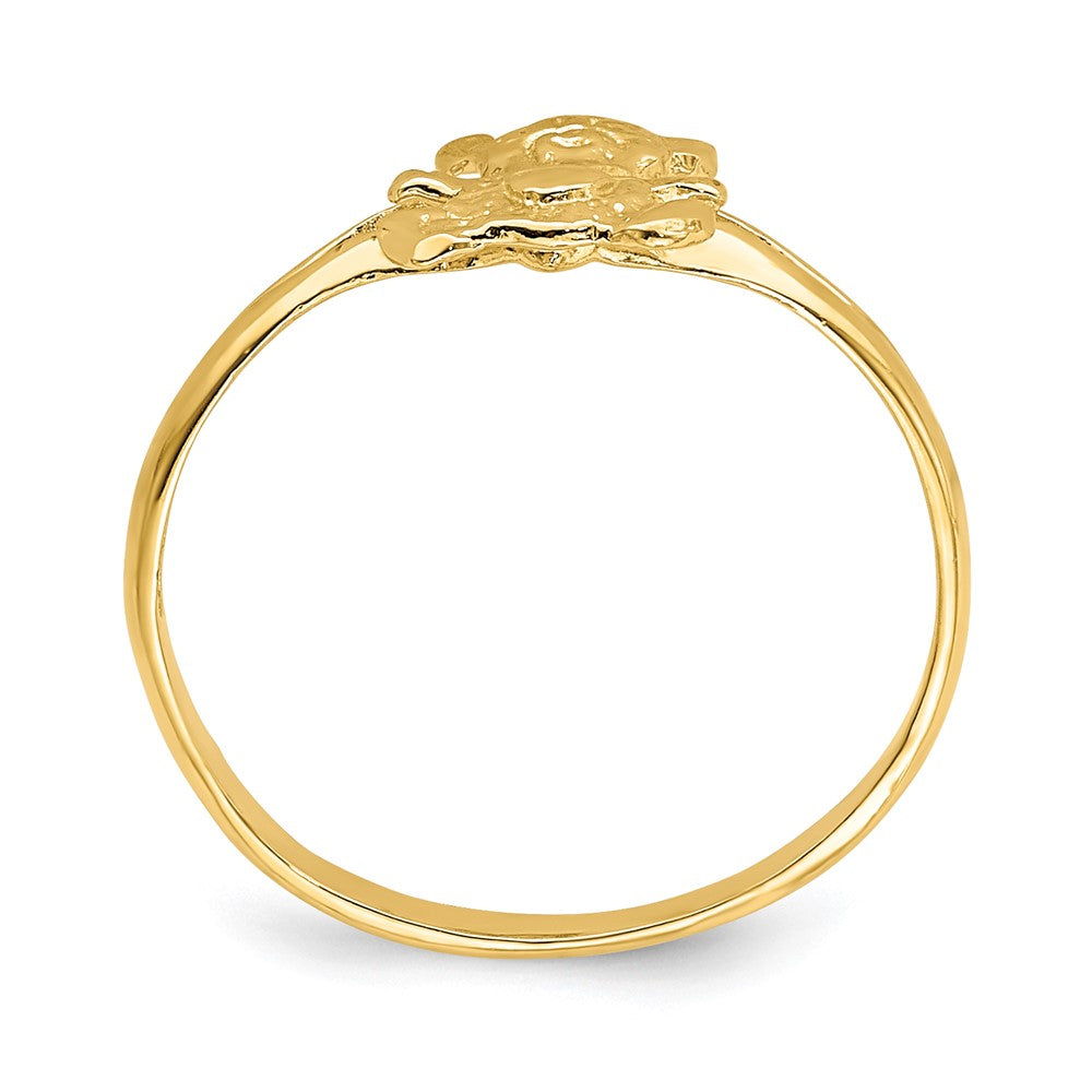 14k Teddy Bear Baby / Childs Ring