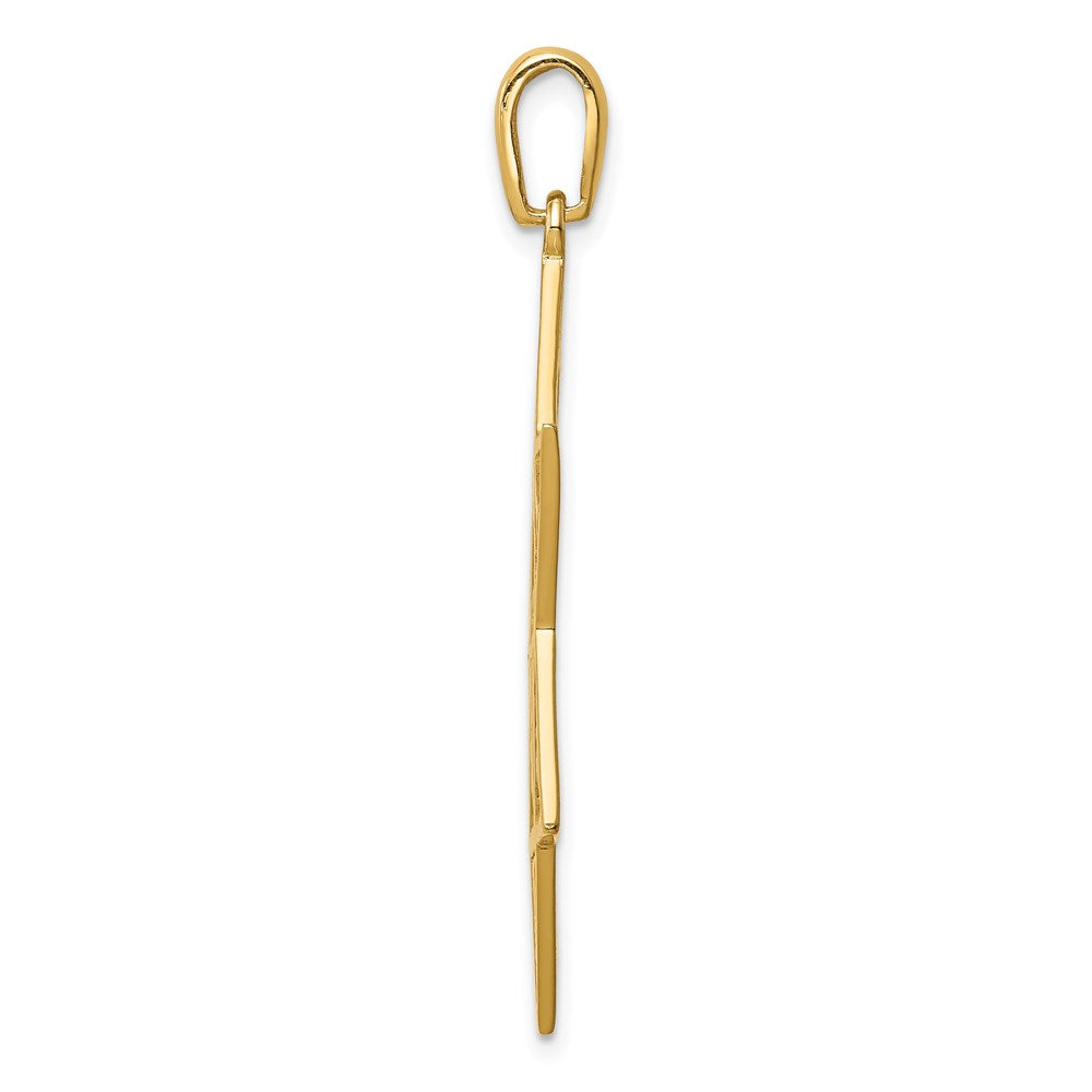 14K 12 Tribes Star Of David Pendant