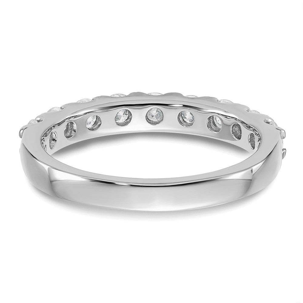 14kw 1ct. 9 Stone G H I True Light Moissanite Band