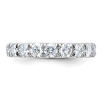 14kw 1.50ct. 9 Stone G H I True Light Moissanite Band
