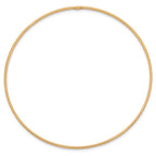 14k Polished 1.50mm Slip-on Round Bangle Bracelet