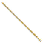 14K 4.25mm Solid Miami Cuban Link with Lobster Clasp Bracelet