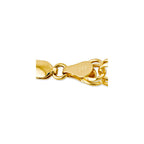 14k 6mm Solid Double Link 8 inch Charm Bracelet