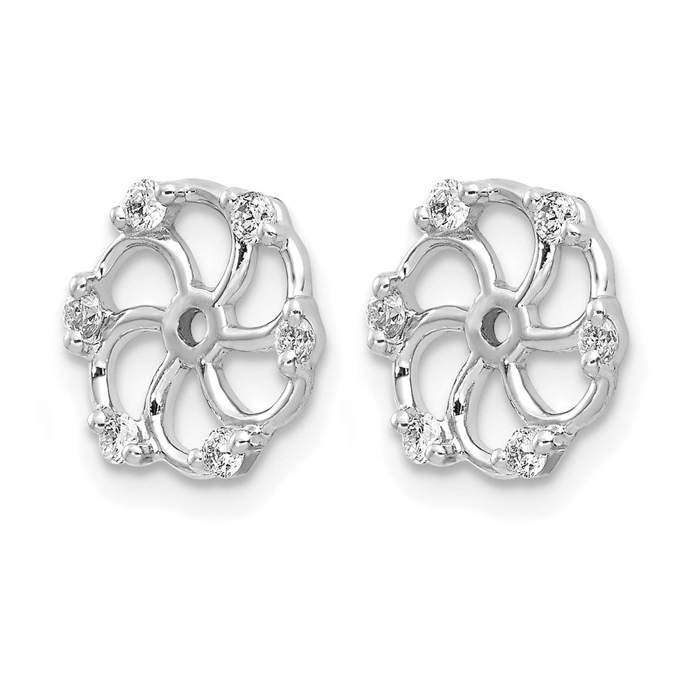 14kw Lab Grown Diamond VS/SI+ G+ Earring Jackets