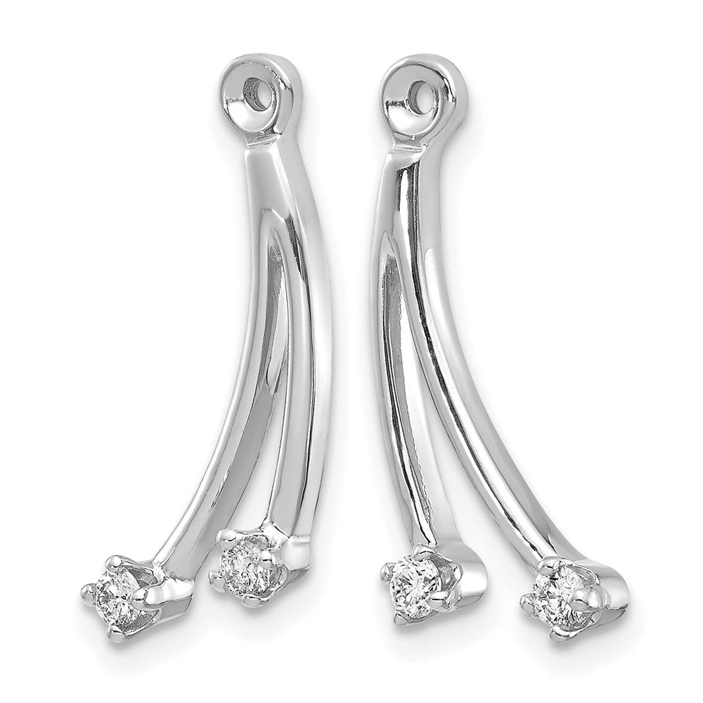 14kw Lab Grown Diamond VS/SI+ G+ Earring Jackets