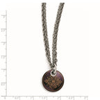 Edward Mirell Black Ti Copper Color Anodized & Sterling Silver w/ 2in ext