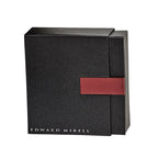 Edward Mirell Black Ti & Sterling Silver White Sapphire Cable Flex Collar