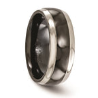 Edward Mirell Titanium Black Ti 8mm Band