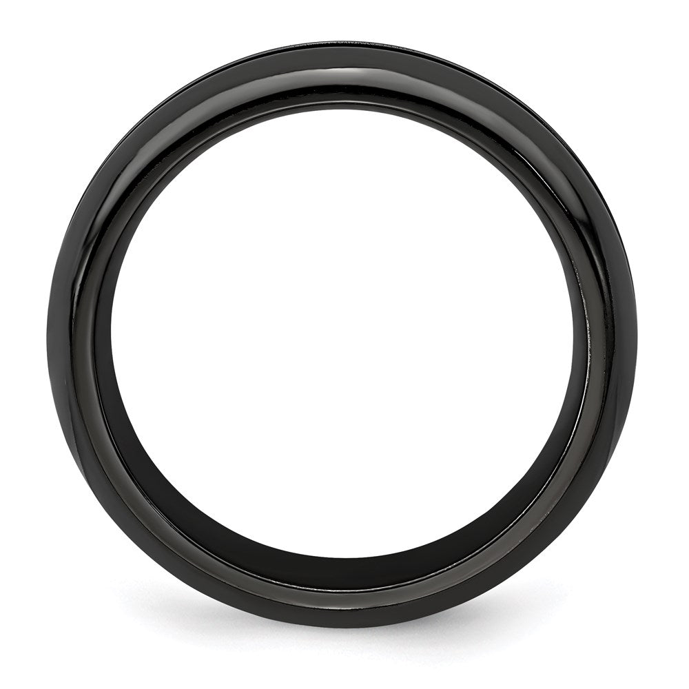 Edward Mirell Black Ti Anodized 6mm Band