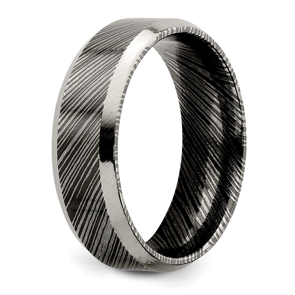 Edward Mirell Timoku Flat Beveled Edge 7mm Band