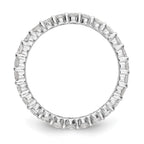 14k White Gold 1.5CT Shared Prong Diamond Eternity Band