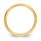 14k Polished Bezel-set 1/10 carat Diamond Complete Eternity Band