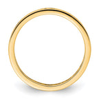 14k Polished Channel-set 1/2 carat Diamond Complete Eternity Band
