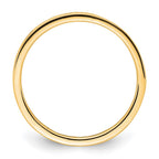 14k Polished Channel-set 1/2 carat Diamond Complete Eternity Band