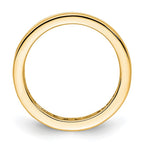 14k Polished Channel-set 1 carat Diamond Complete Eternity Band