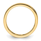 14k Polished Channel-set 1 carat Diamond Complete Eternity Band