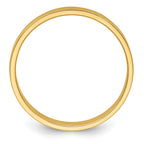 14k Yellow Gold 3mm Lightweight Flat Wedding Band