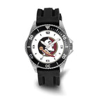 LogoArt Florida State University Collegiate Gents Silicone Strap Quartz Watch