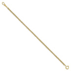 Gold-tone Brass 4.25mm Double Link Cable Pocket Watch Chain